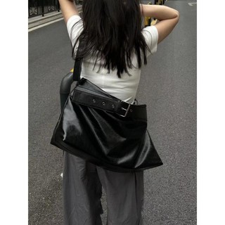 Túi Tote da mềm dung tích lớn Túi đeo vai phong cách lười biếng