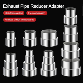 Phụ kiện ống thông gió SPIRAKOGEO, Bộ chuyển đổi giảm tốc ống xả bằng thép không gỉ di động, Nhiều kích cỡ Đường ống bạc Đường kính thay đổi khớp