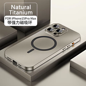 Khung Kim Loại Ốp lưng Iphone 13 12 14 15 16 17 Pro Max Plus Nhôm Sang Trọng PC Mặt Sau Bảng Điện Thoại Dành Cho IPHON 15 16 Promax