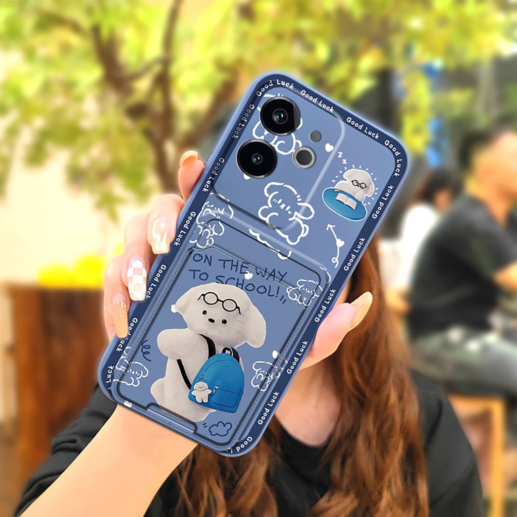 Ốp Điện Thoại Chống Sốc Bền Đẹp Cho Realme GT6 Trung Quốc TPU silicone Chống Bụi Bẩn Chống Bụi Bọc Toàn Bộ Graffiti Da Cảm Giác Silicon Mềm Vỏ Thẻ Tay Áo Thiết Kế Thời Trang Túi Đựng Thẻ Dễ Thương