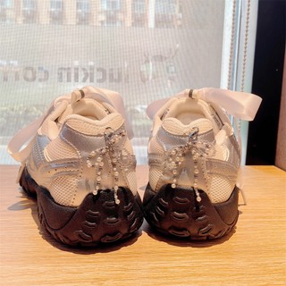 1 Chiếc Ngọc Trai Nơ Dây Giày Hoa Gấu Hoa Hồng Giày Dây Trang Trí Lưới Hoa Organza Ren Nơ Ballet Giày Khóa Phụ Kiện Mới