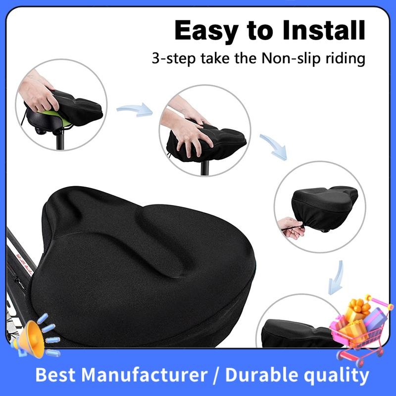 Đệm Ghế Xe Đạp - Bọc Ghế Xe Đạp Cho Ghế Xe Đạp Và Xe Đạp Tập Thể Dục, Cho Peloton, Tàu Tuần Dương, Ghế Xe Đạp Đứng Yên