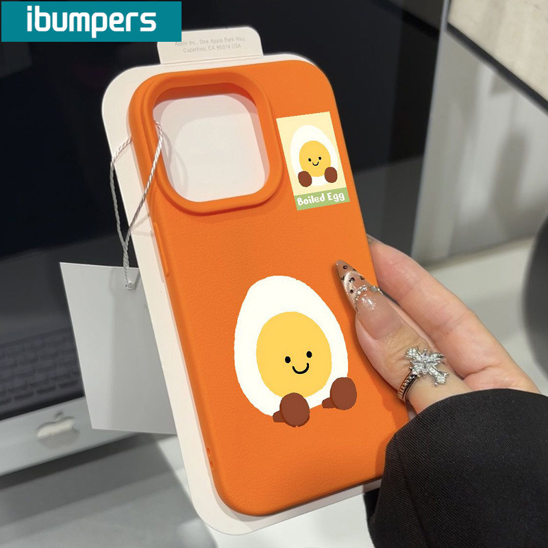 ibumpers Ốp Lưng iPhone Hàn Quốc Thực Phẩm Dễ Thương Họa Tiết Da Ốp Điện Thoại Dày Dặn Silicon Mềm Chống Sốc Chống Bẩn Cho Iphone 16 15 14 12 13 11 Pro Max IP 7 8 Plus X XS XR