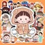Hộp 50 Miếng Dán Hình Dán Hình CHIBI DỄ THƯƠNG - Chống Thấm Nước