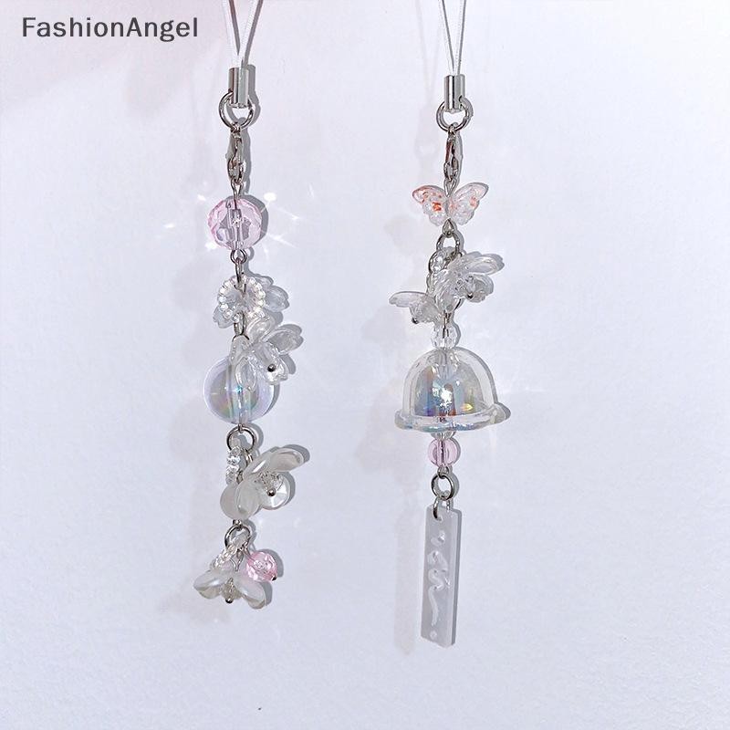 Fashionangel Y2K Thạch Sứa Dây Điện Thoại Cổ Tích Ngọt Đính Hạt Điện Thoại Di Động Dây Móc Khóa Bé Gái Thẩm Mỹ Điện Thoại Quyến Rũ Dành Cho Nữ Cô Gái VN