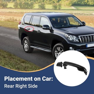 🔥Tay nắm cửa ngoại thất phía sau bên phải bên ngoài cho Prado Land Cruiser 2010 - 2017 69211-60090 Mới