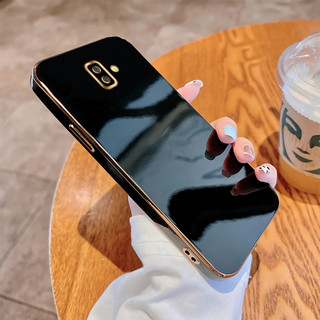 Dành Cho Samsung Galaxy J4 Plus 2018 J6 Plus 2018 Mềm Nguyên Bản Ốp Lưng Mạ Sang Trọng Mềm TPU Vỏ Chống Sốc