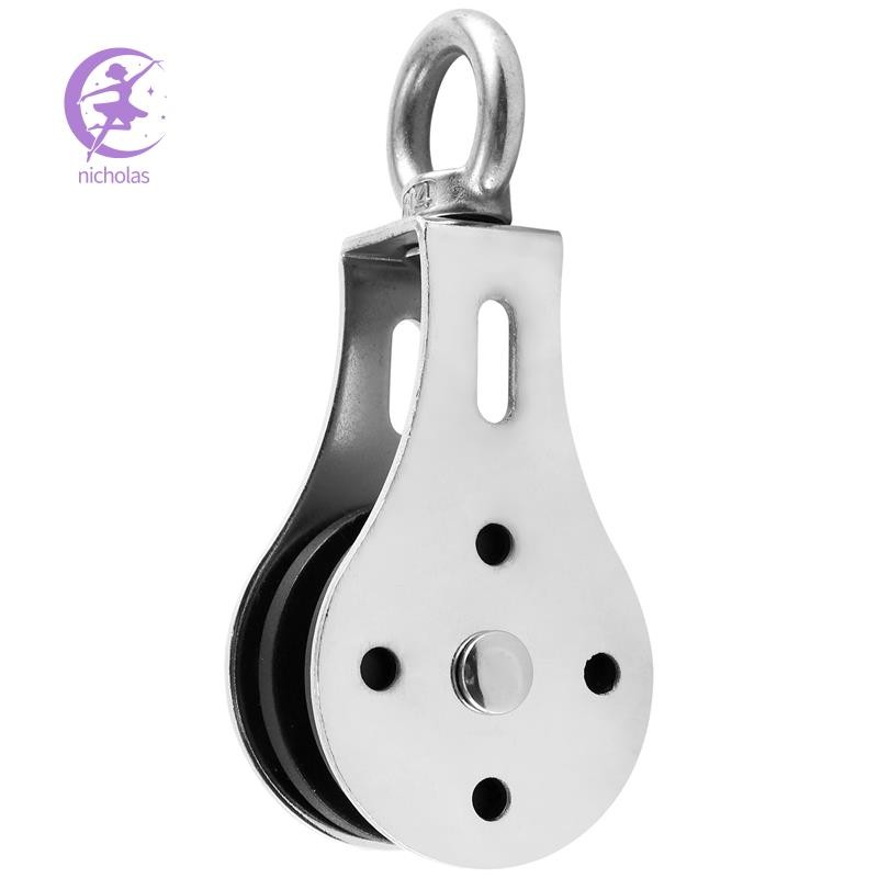300kg Mang Ròng Rọc Nâng Yên Tĩnh Bánh Xe Tập Gym U-Grooved Hạng Nặng ...