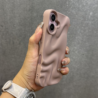 Ốp Điện Thoại Silicon Sóng Nước Sang Trọng Cho iPhone16 Pro Max 15 14 13 12 11 Pro Max Vỏ Chống Sốc Bảo Vệ Camera Ốp Lưng Mềm Chống Rơi