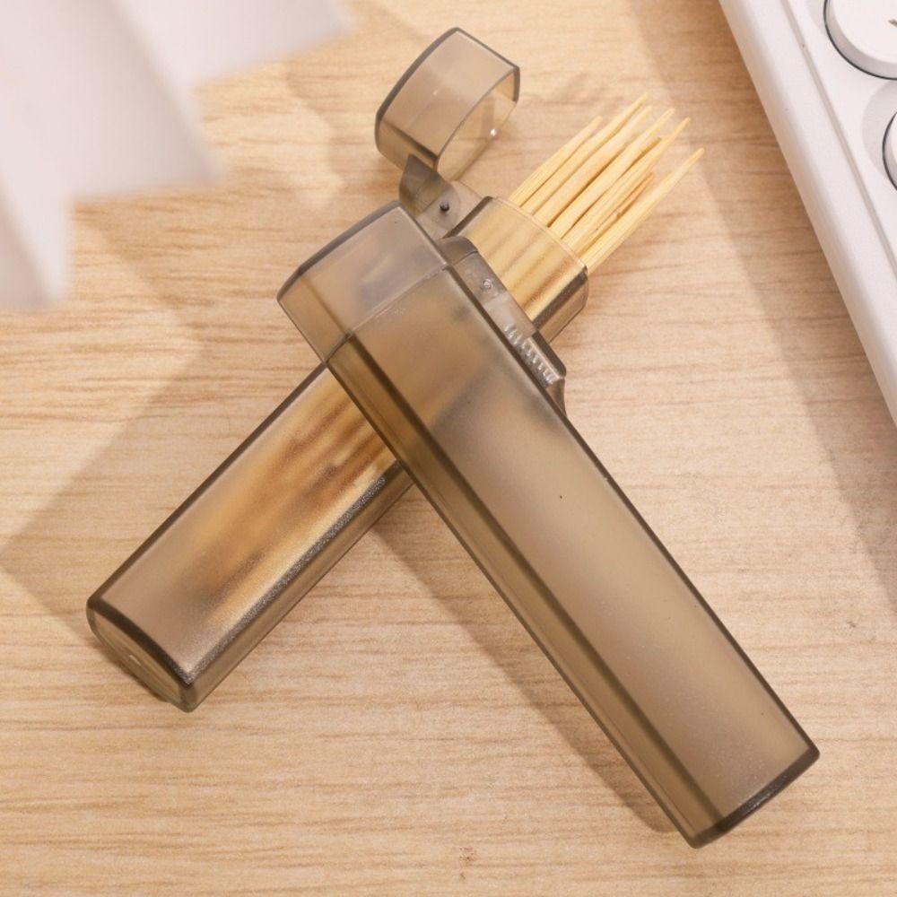 Hộp lưu trữ MONOSTYLE, Hộp tăm trong suốt phân loại, Hộp hoàn thiện vật thể Mini di động Du lịch gia đình