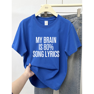 Mới 2025 100% Cotton Unisex Rời Áo Thun Nữ In Hình Đồ Họa Kích Thước Lớn 5XL Nam Tee Baggy Cổ Tròn Áo Babyba