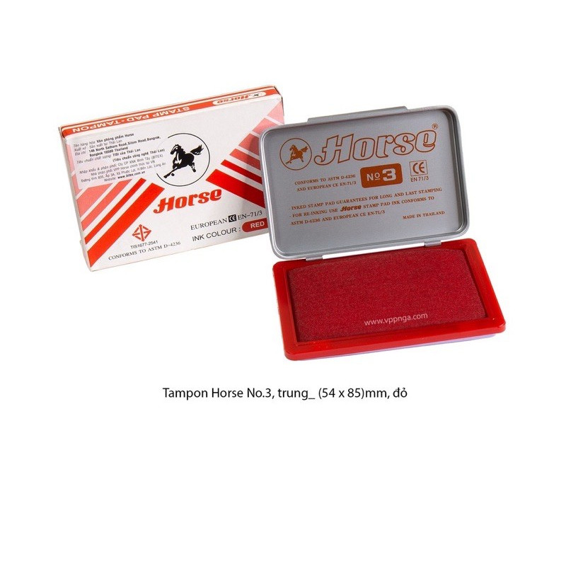 Tampon tăm bông Horse No.3 cỡ trung -
