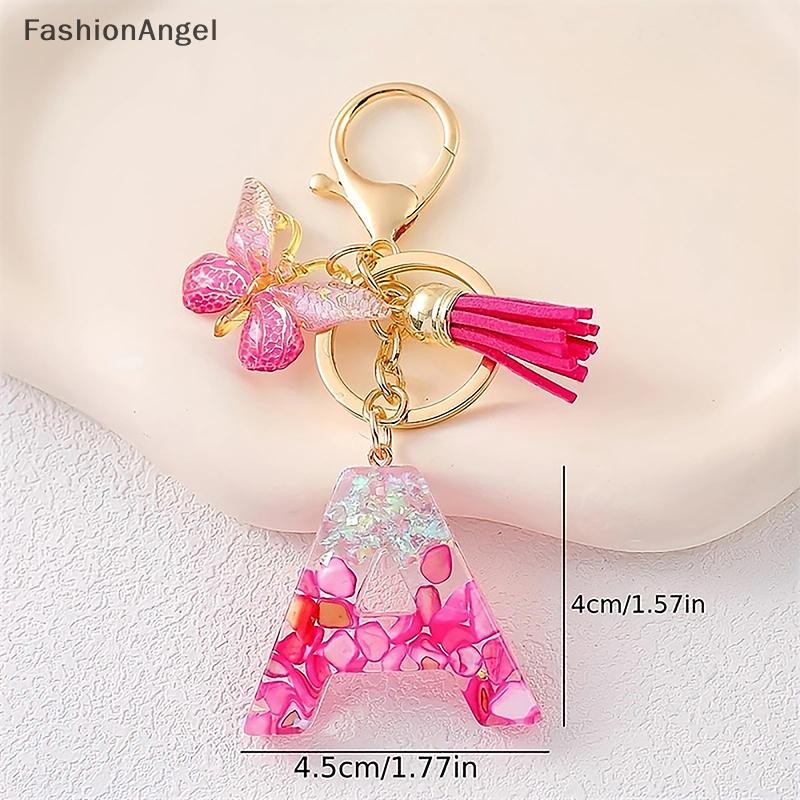 FashionAngel Thời Trang DIY A-Z Chữ Móc Khóa Kim Loại Pendent Nữ Chìa Khóa Xe Hơi Đơn Giản Tên Chìa Khóa Tiệc Quà Tặng Trang Sức VN