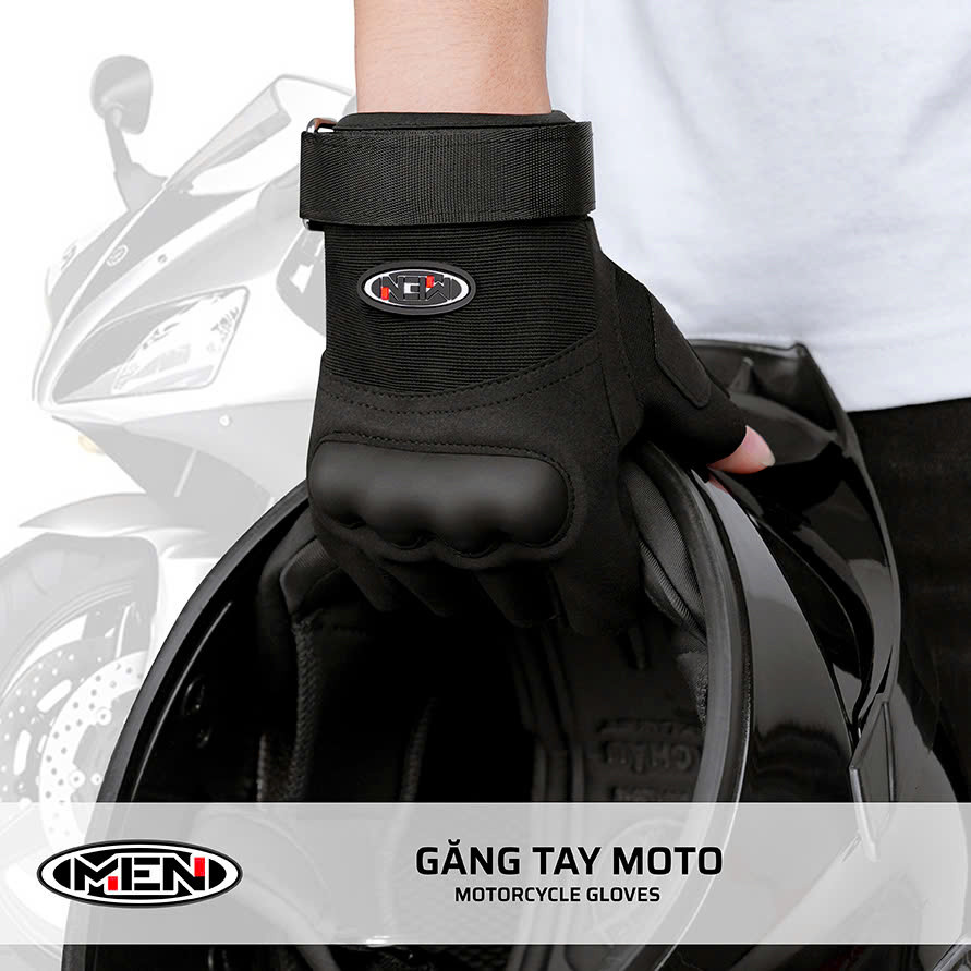 Găng tay có cao su đệm M.E.N -Z5-Z1 bảo vệ tay khi đi xe Bogen chống sốc [XU HƯỚNG THỊNH HÀNH]