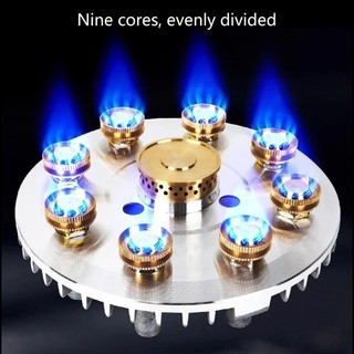 Comereally 9 Khoang Bếp Gas Gia Đình Cho Đầu Đốt Nắp Bếp Đế Bếp Bếp Bếp Đơn Bếp Gas