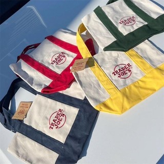 Túi Tote Mini Trader Joe 's Túi Tote vải có thể tái sử dụng có thể gập lại Hợp thời trang cho du lịch decfeyeth