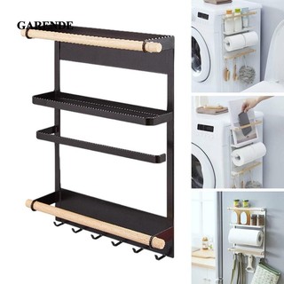 Giá đựng đồ nhà bếp Garende có giá đỡ khăn giấy Giá đựng gia vị từ tính có thể di chuyển được