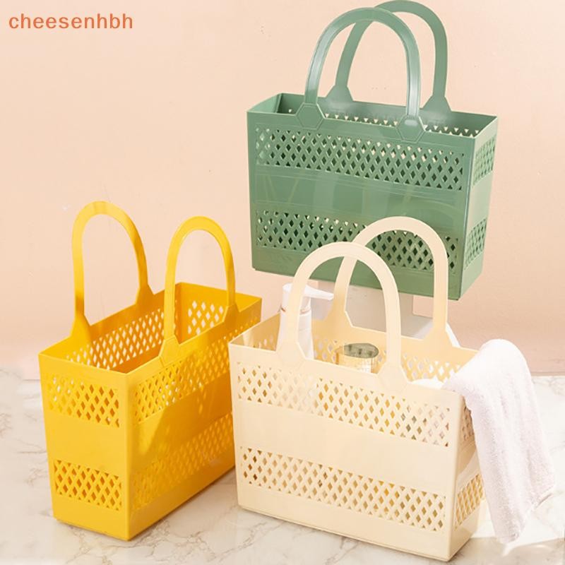 Giỏ Cheehbh Có Tay Cầm Di Động Dung Tích Lớn Hộp Thoát Nước Hộ Gia Đình Giỏ Chứa Đồ Cho Trại Phòng Tắm Bãi Biển Ký Túc Xá Phòng Tập Gym VN