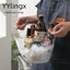 Xô đựng rượu YYLINGX, Xô đá viên 4L đáy chống trượt, Đồ uống dung tích lớn trong suốt và Xô sâm panh dự tiệc dã ngoại