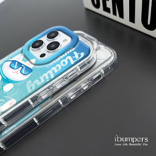 ibumpers Ốp Điện Thoại iPhone Dễ Thương Hoạt Hình Thoáng Mát Họa Tiết Mùa Hè Cho IPhone 16 15 14 12 13 11 Pro Max IP 7 8 Plus X XS XR Mẫu Sóng Ốp Lưng Trong Suốt Dày Dặn TPU Mềm Chống Sốc