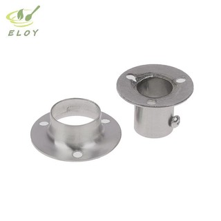 [ELOY] Ghế Mặt bích Inox Cho Tủ Quần Áo Rèm Thanh Vải Ghế Ống Tròn Ghế Nội Thất Gia Đình Phần Cứng Khăn Ống Giá Đỡ VN