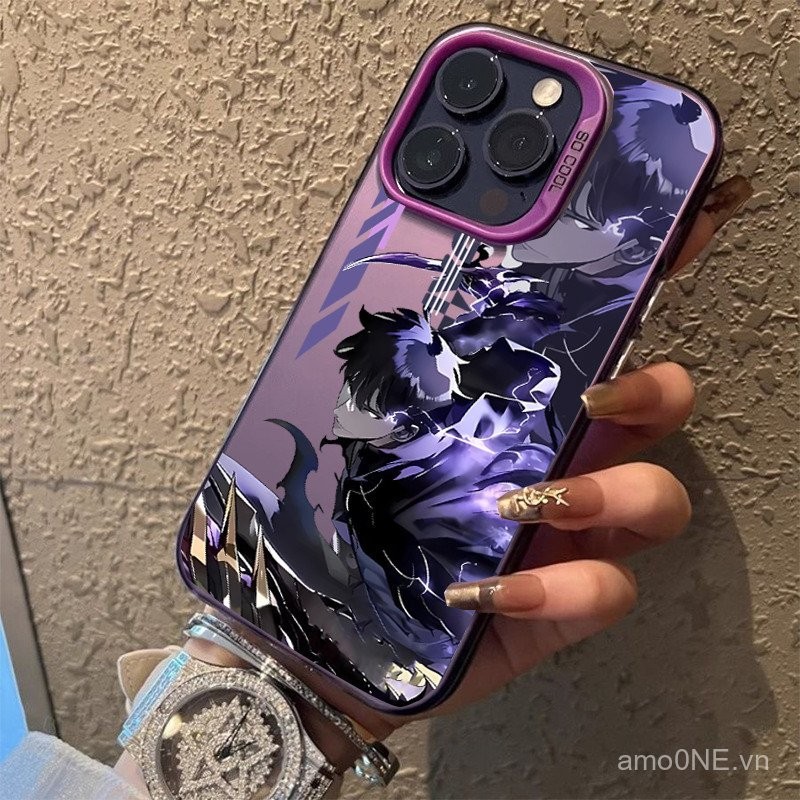 Ốp lưng Anime Solo san lấp mặt bằng cho realme C75 C53 C55 C35 C15 C12 c21y C63 5 5I 6i 11 12 Pro Plus vỏ cứng gây sốc