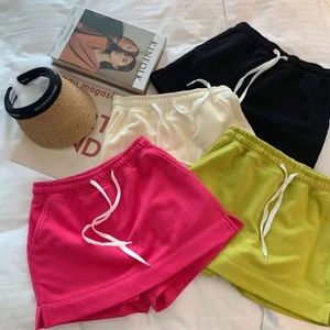 Quần short chân váy A-line eo co giãn mới cho bé gái mùa hè, quần short chân váy nửa thân thường ngày cho trẻ em