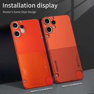 Vỏ siêu mỏng Không có gì CMF Phone 2pro Mortise và Tenon Two Colors Case