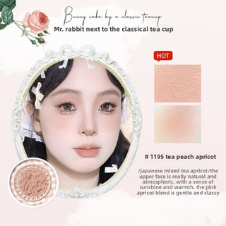 CHEERFLOR Little Angel Relief Powder Blusher Natural Pure Desire Cheeks Tím Cheeks Mặt Xanh Tinh Tế Bột Tự Nhiên Blusher