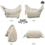 SQ11 Túi đeo vai Nylon chất lượng cao Túi vải thông thường Túi xách Unisex