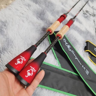 Cần lure bọ cạp Đỏ hàng cao cấp phôi carbon xoắn X Toàn Thân cực khỏe
