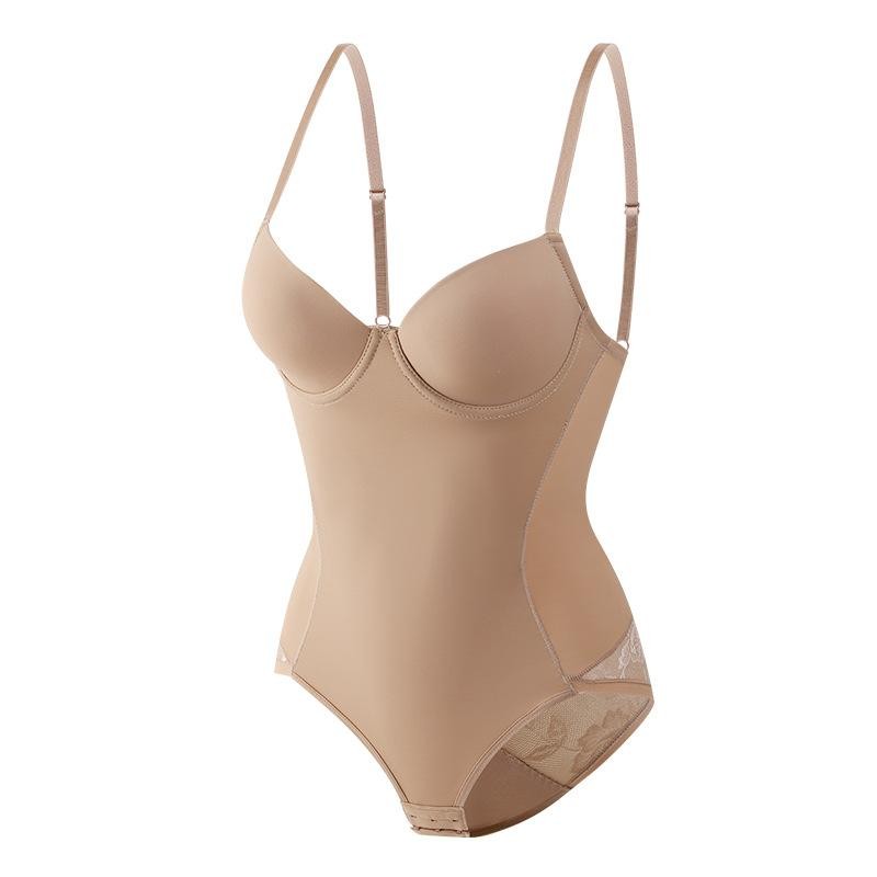 Phụ Nữ Của Cơ Thể Điêu Khắc Shapewear Bodysuit Bụng Hỗ Trợ Ngực Hình Dạng Cơ Thể Shaper Miễn Phí Áo Ngực Với Thép Vòng Hip Nâng Bodysuit