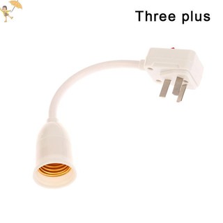 [GOU] Đế đèn E27 Ổ cắm đèn tường uốn cong linh hoạt Bộ chuyển đổi phích cắm Bóng đèn mở rộng Giá đỡ VN
