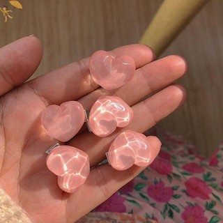 [GOU] 5 Chiếc Cô Gái Dễ Thương Hồng Hoa Trái Tim Nơ Đào Kẹp Tóc Ngọt Ngào Tóc Bện Kẹp Tạo Kiểu Tóc Bobby Pin Cho Nữ VN