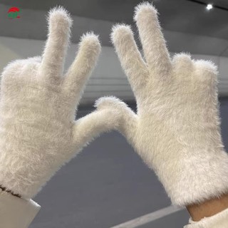 Găng tay sang trọng mùa đông phổ thông Găng tay tuyết giữ nhiệt dày