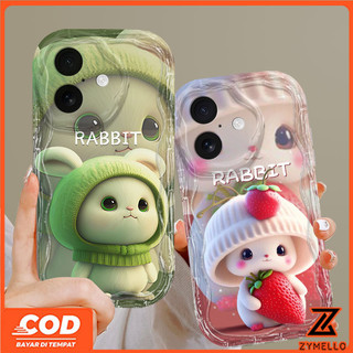 Ốp lưng OPPO A5X A5 5G A6 PRO A3X A60 A79 A5 PRO A3 Pro A38 A18 A57 A58 A98 A78 A17K A55 A54 A16 A15 A77 A12 A3S A5 A7 A5S A15S A76 Phim hoạt hình thỏ dễ thương điện thoại di động TPU chống sốc Ca