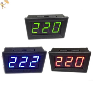 [Gou] Vôn kế kỹ thuật số AC 70-500V Màn hình LED 2 dây điện áp vôn đồng hồ kiểm tra VN
