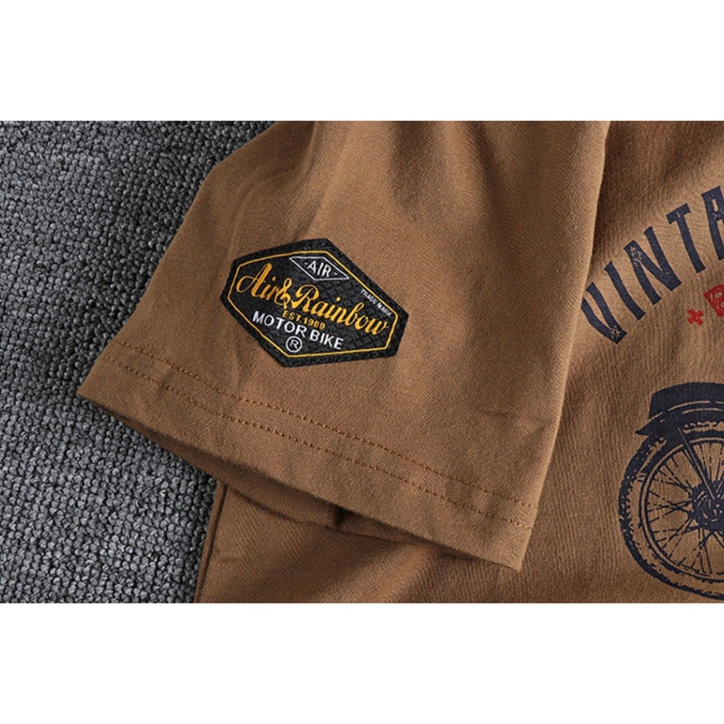 Áo thun phong cách Retro_Biker_dã ngoại