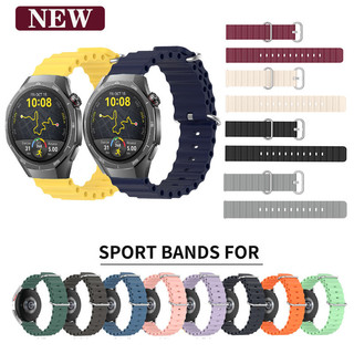 Dây đeo silicon đại dương phổ thông 20 / 22mm cho Huawei Watch GT4 GT5 GT6 Pro 46mm / GT3 SE / GT 2-3-4-5-6 42mm 46mm 2e
