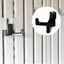 OXXGGKAO Lifetimes Shed Hooks Garage Power Tool Holder ABS Tool Hook Sheds Phụ kiện tiết kiệm không gian