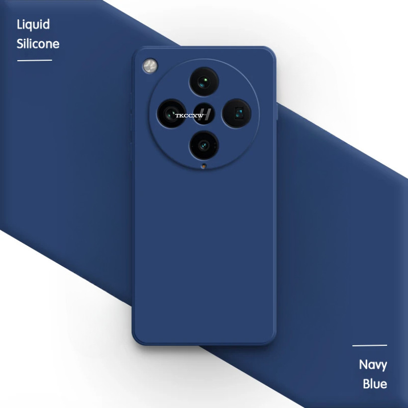 Ốp lưng bảo vệ ống kính máy ảnh cho OPPO Find X8 Pro X8Pro 5G Vỏ silicon vuông mềm Vỏ điện thoại chống sốc nguyên bản