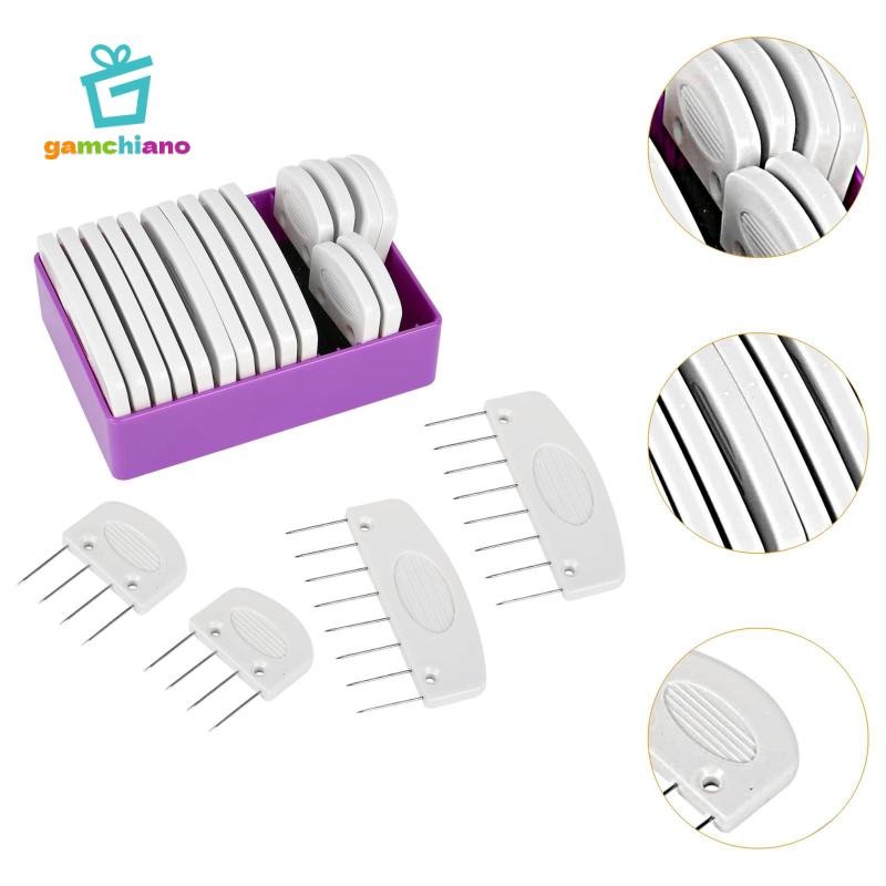 20x Đan Pin Kit Đan Notions Chống Rỉ Sét Dễ Sử Dụng Phụ Kiện May Vá Cho Ren Hộ Gia Đình Dự Án Handmade