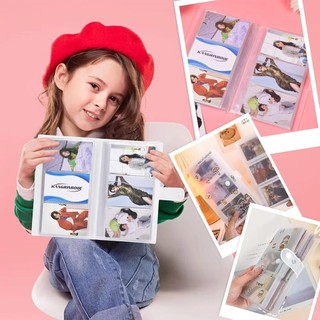 HOBBYIN PP Collect Book, Album ảnh trong suốt 3 inch nhiều túi, Bộ sưu tập thẻ DIY mờ INS di động Quà tặng sách