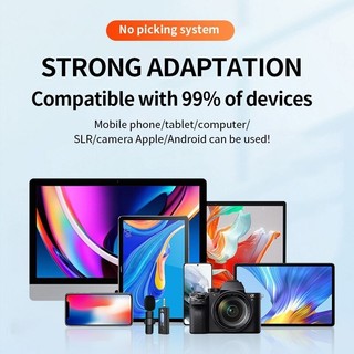 Vlog Micro Không Dây 3.5 Mm Lavalier Ve Áo Micro Đa Hướng Condenser Mic Cho Loa Máy Ảnh Điện Thoại Thông Minh Ghi Mic Cho Youtube