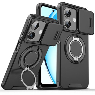 Ốp lưng cho OPPO A3 A3x A40 Reno 13 Pro Reno 13F Bảo vệ ống kính Windows Hỗ trợ ốp điện thoại nam châm