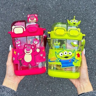 Buzz Lightyear Phong Cách Cốc Uống Đôi Hoạt Hình Hàng Hóa Dung Tích Lớn Ống Hút Mùa Hè Subwarehouse Chai Nước