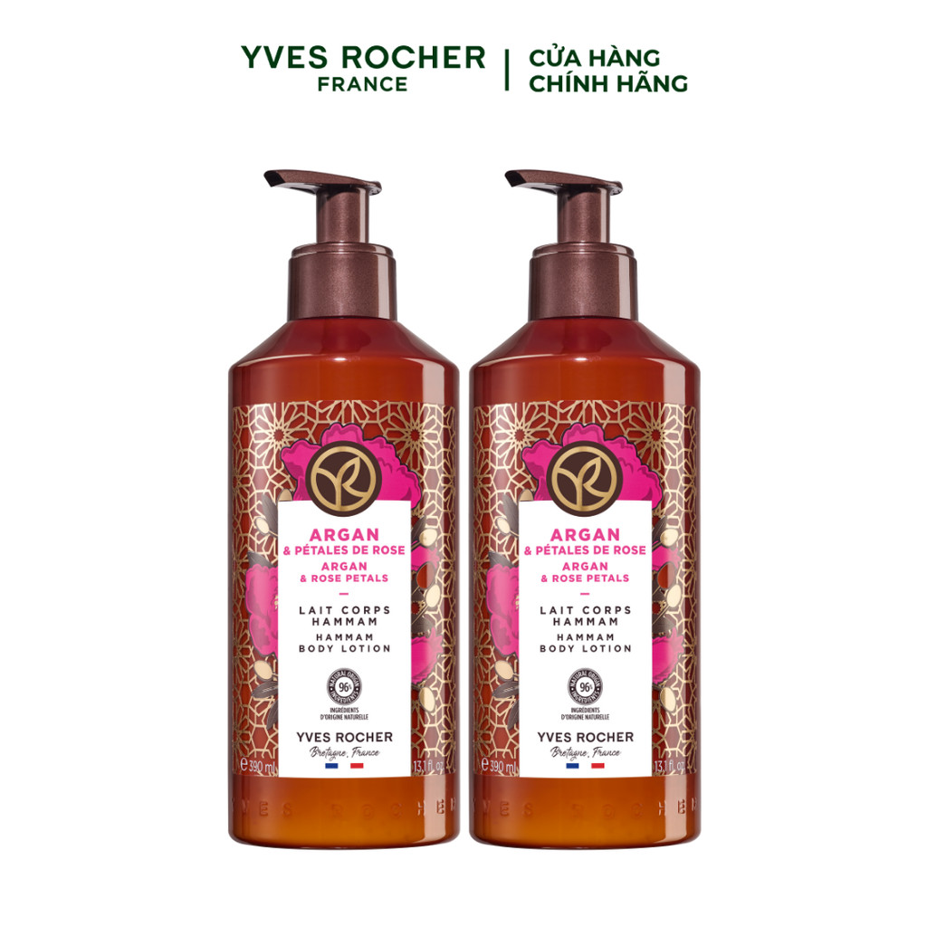Ảnh Combo 2 sữa dưỡng thể thiên nhiên Yves Rocher Body Lotion 390ml (cùng mùi) 3