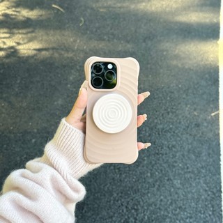 Ốp Điện Thoại Từ Silicon Lỏng Sang Trọng Thích Hợp Cho iPhone16 15 14 13 promax Camera Chống Sốc Bảo Vệ Lỗ Lớn Da Chống Rơi Ốp Lưng Mềm