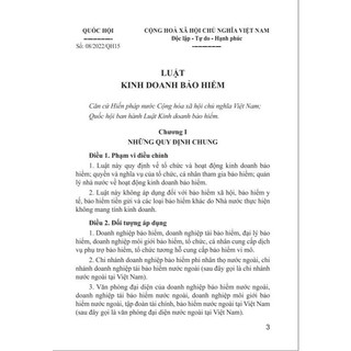 Sách - Luật Kinh Doanh Bảo Hiểm (sửa đổi, bổ sung năm 2025) ndbooks