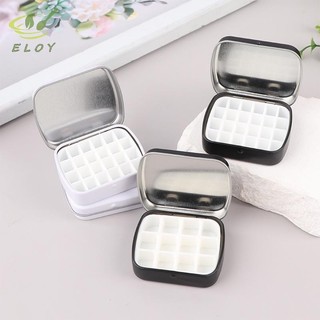 [MAO] Hộp thiếc màu nước rỗng di động 12 / 24 Lưới màu nước Bảng sơn du lịch Paing Khay sơn Đồ dùng nghệ thuật VN
